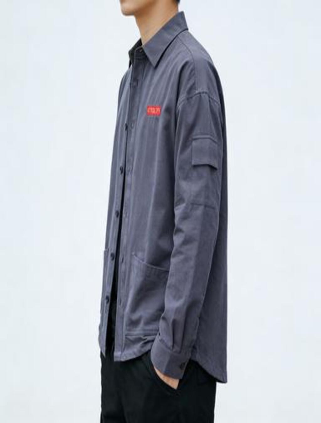Camisa Casual de Trabajo para Hombre