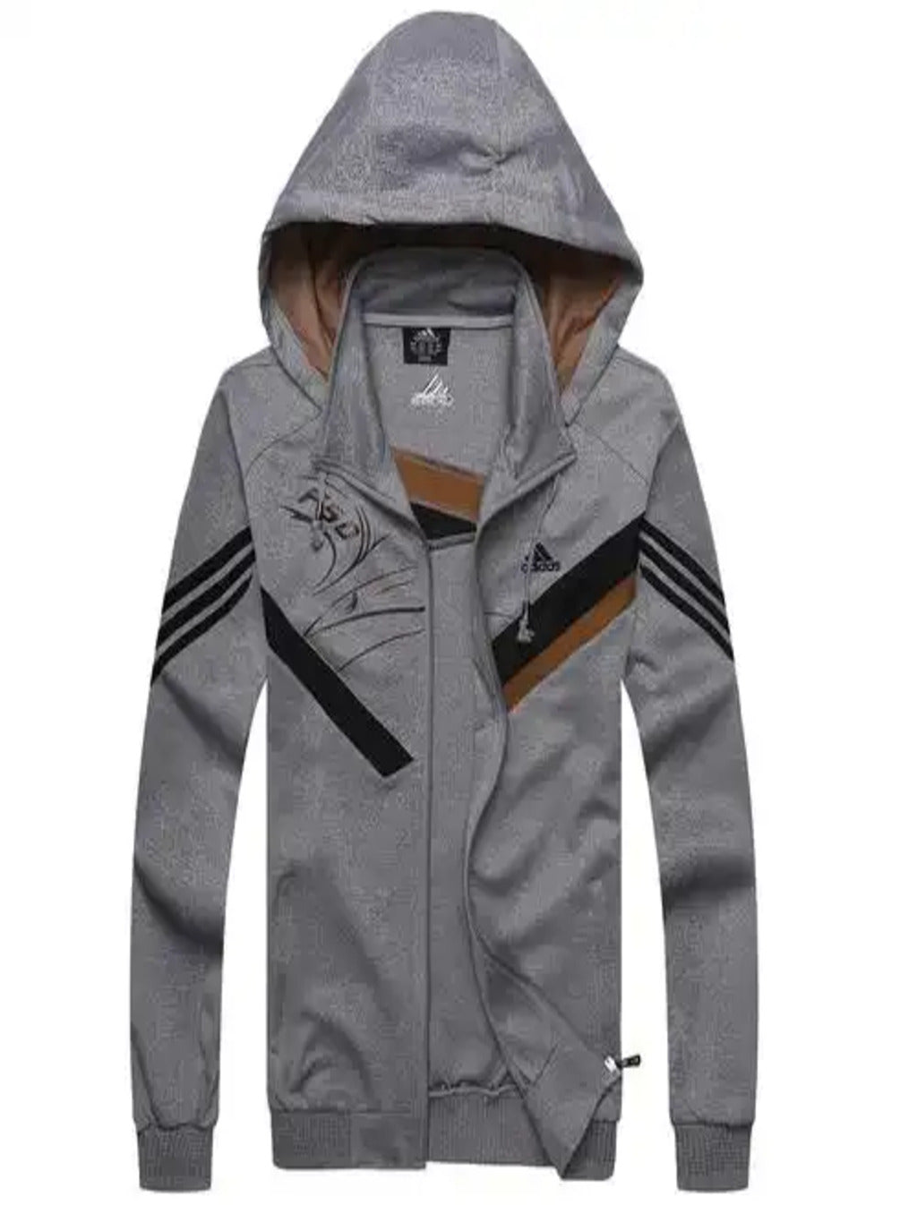 Sudadera con Capucha y Cremallera para Hombre