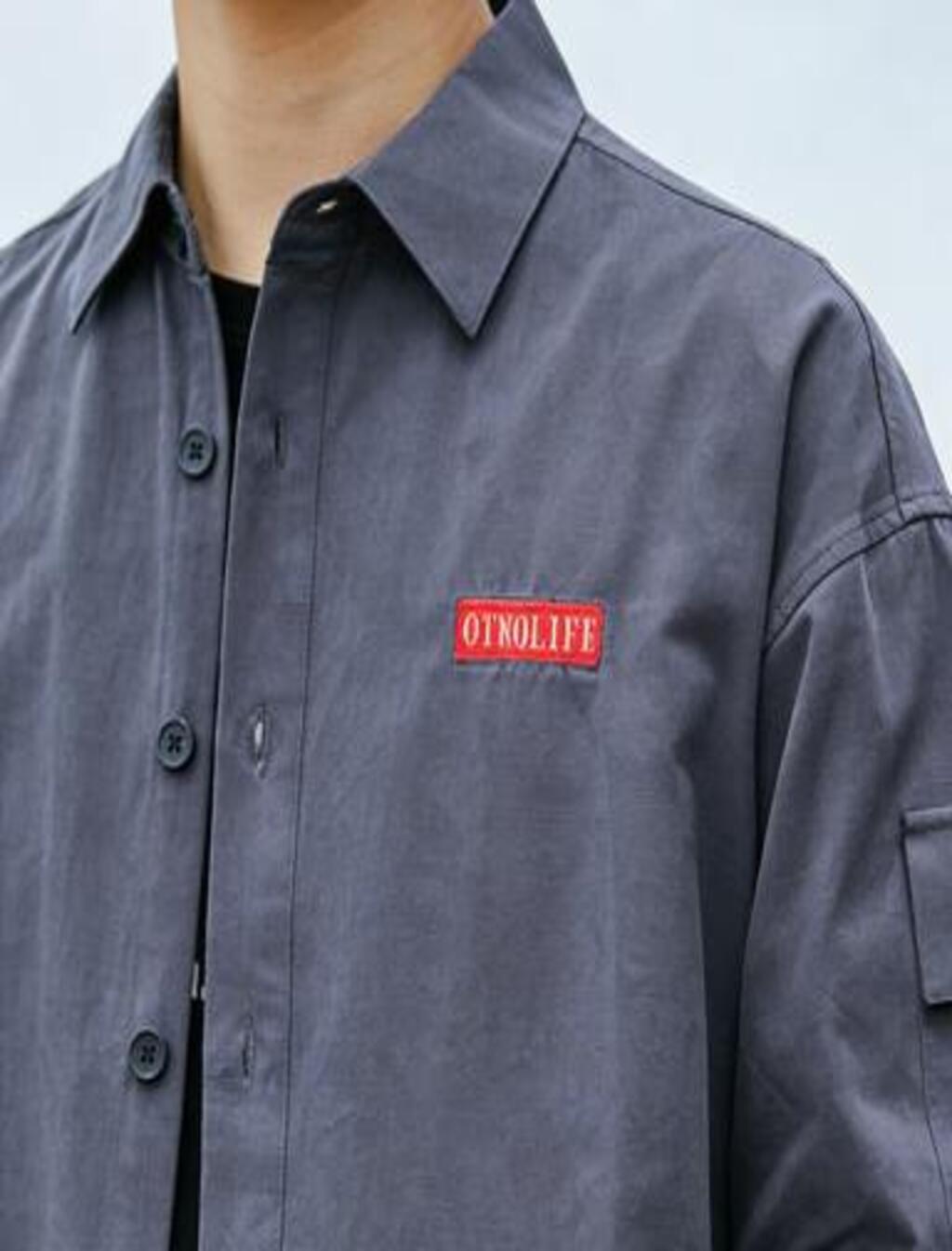 Camisa Casual de Trabajo para Hombre